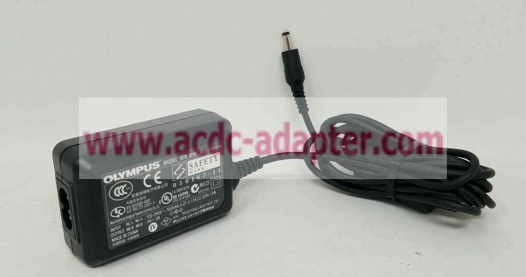 ew Olympus A511 5V DC 2A ITE Power Supply Transformer AC Adapter Specification: